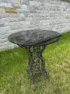 Organic Style Outdoor Dining Table with Branch Base 3