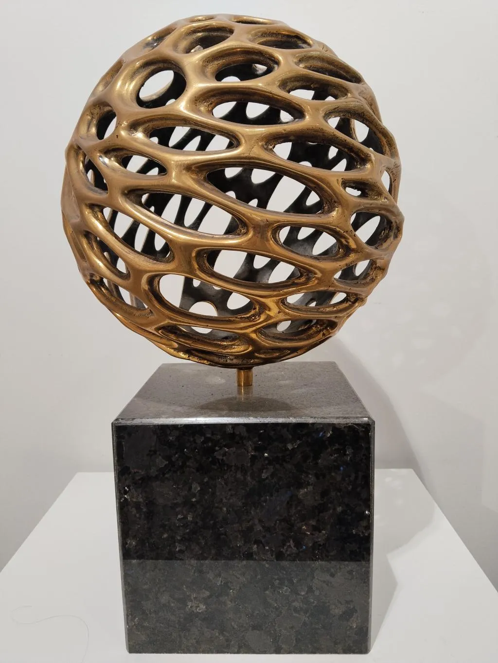 Organisch-Geometrisch Bronze Skulptur Zeitgenössische Kunst 4