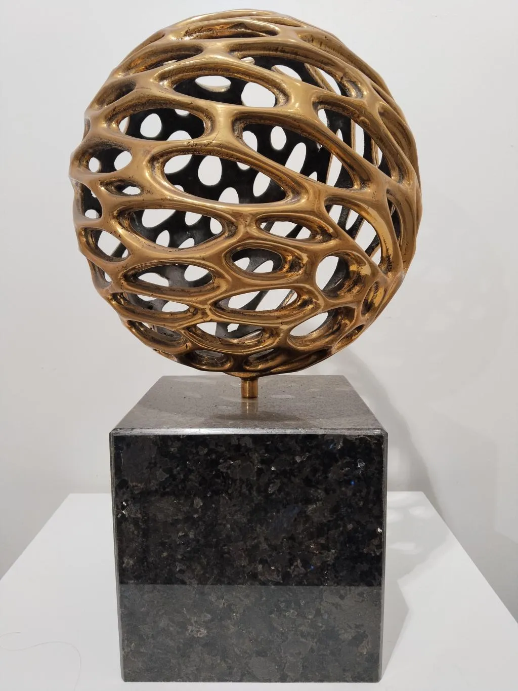 Organisch-Geometrisch Bronze Skulptur Zeitgenössische Kunst 5