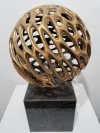 Organisch-Geometrisch Bronze Skulptur Zeitgenössische Kunst 7