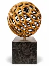 Organisch-Geometrisch Bronze Skulptur Zeitgenössische Kunst