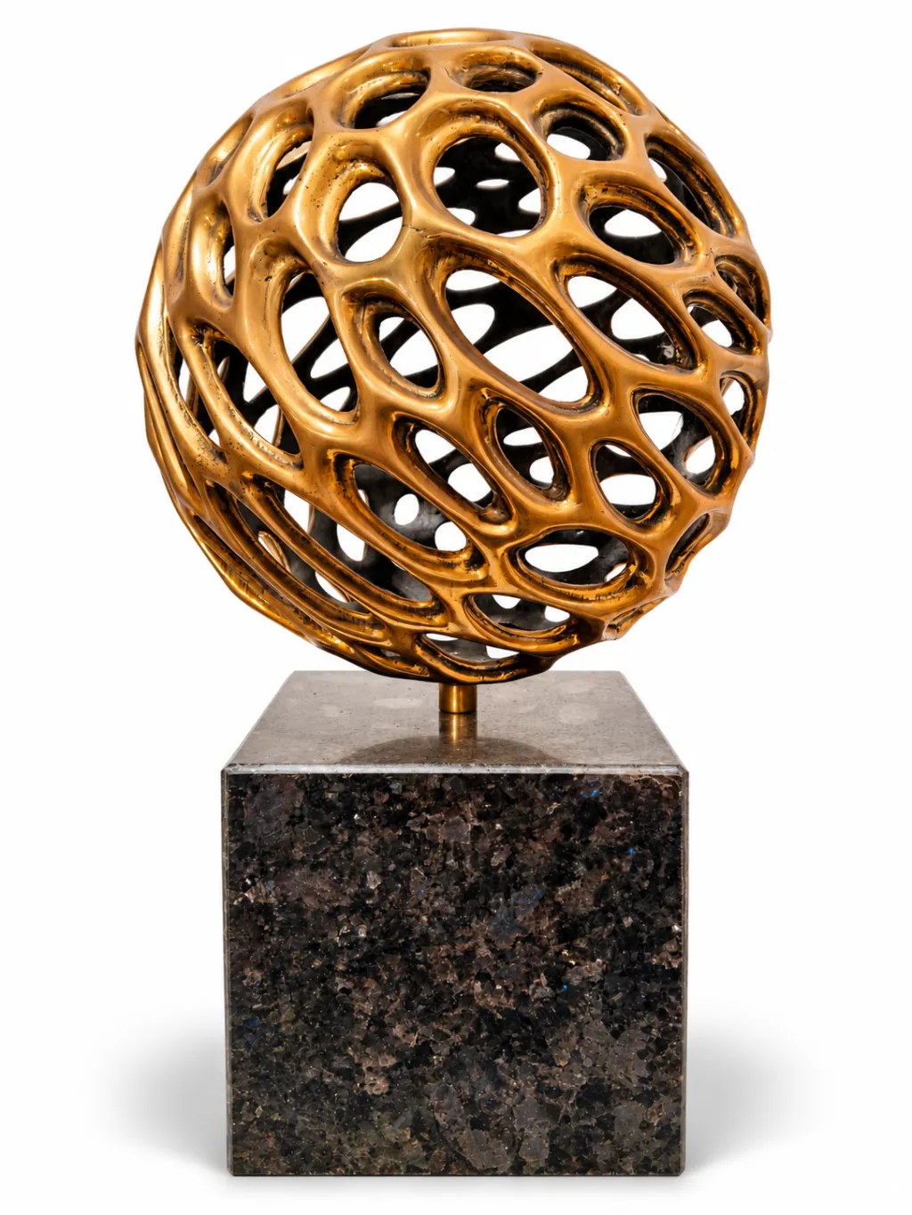 Organisch-Geometrisch Bronze Skulptur Zeitgenössische Kunst