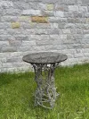 Outdoor Bronze Coffee Table in Twig Design 3