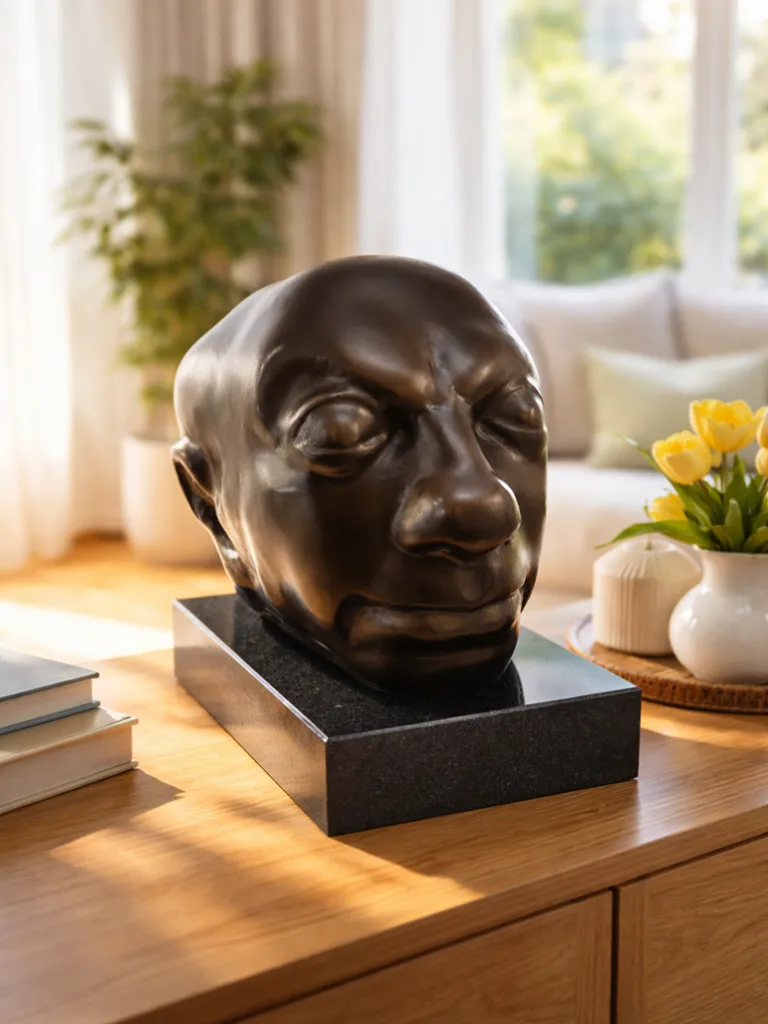 Picasso Portrait Bronze Sculpture by Pavel Koychev 3
