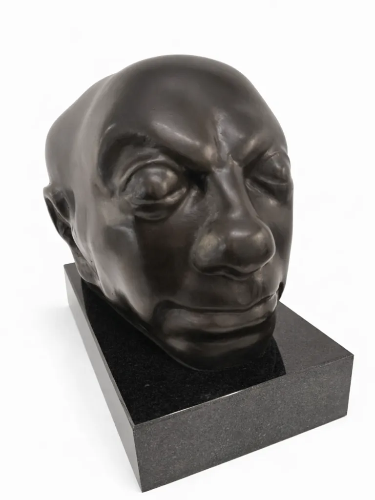 Picasso Portrait Bronze Sculpture by Pavel Koychev