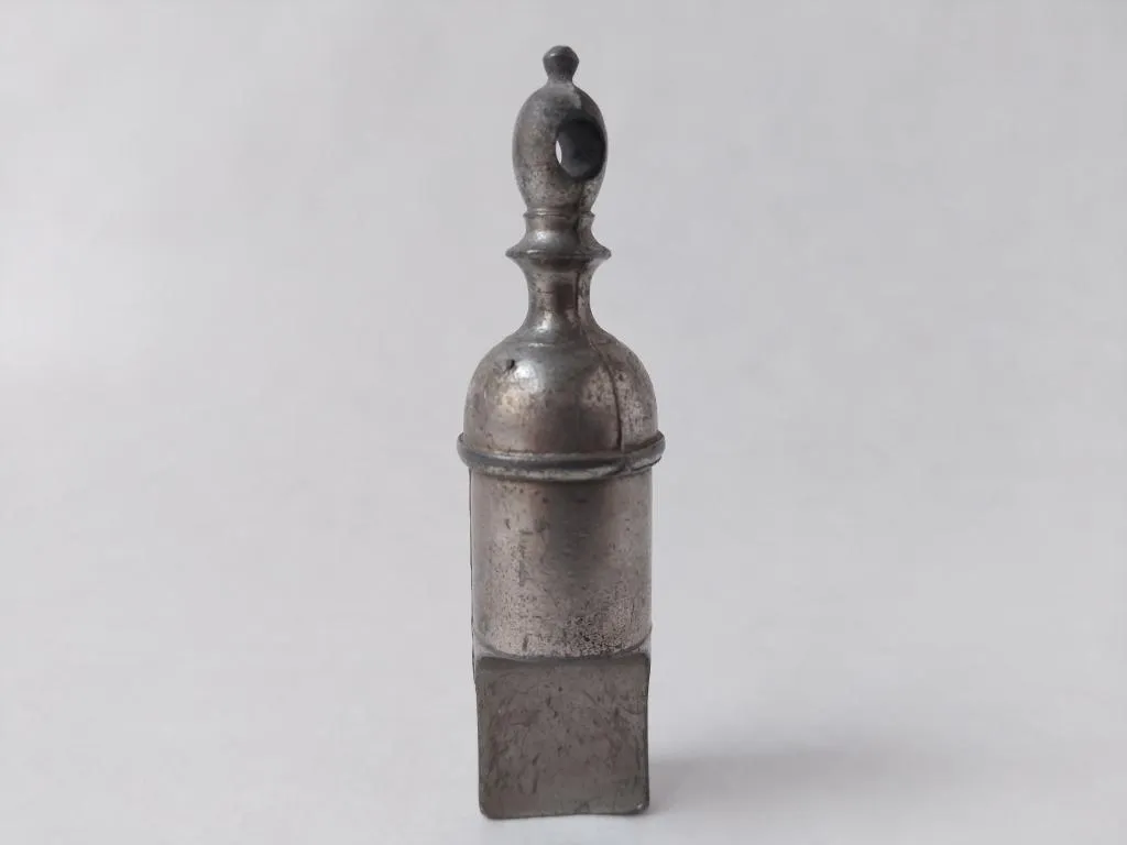 Pig Nose Round Metal Railway Whistle James Dixon and Sons 2
