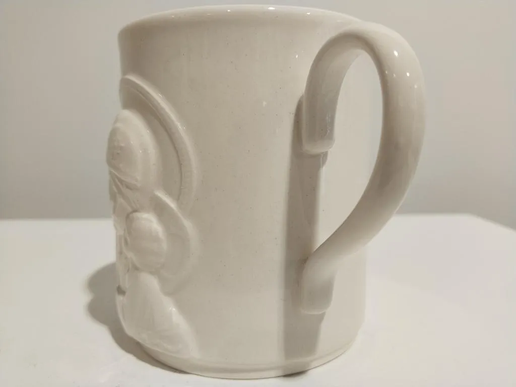 Porcelain Cup Virgin Mary And Baby Jesus 4