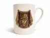 Porcelain Mug with Bronze Jesus Image of Edessa