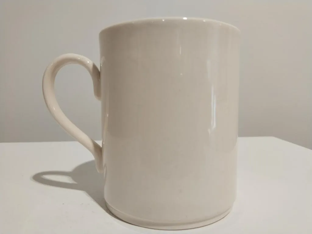 Porcelain Mug With Bronze Virgin Mary 5