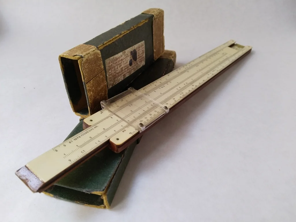 Reciprocal Scale Simplon Electro Log-Log Slide Rule Vintage
