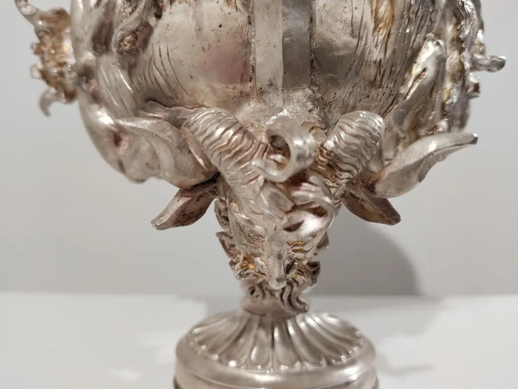 Römischer Silber Kantharos Trinkbecher Skyphos/Scyphus 6