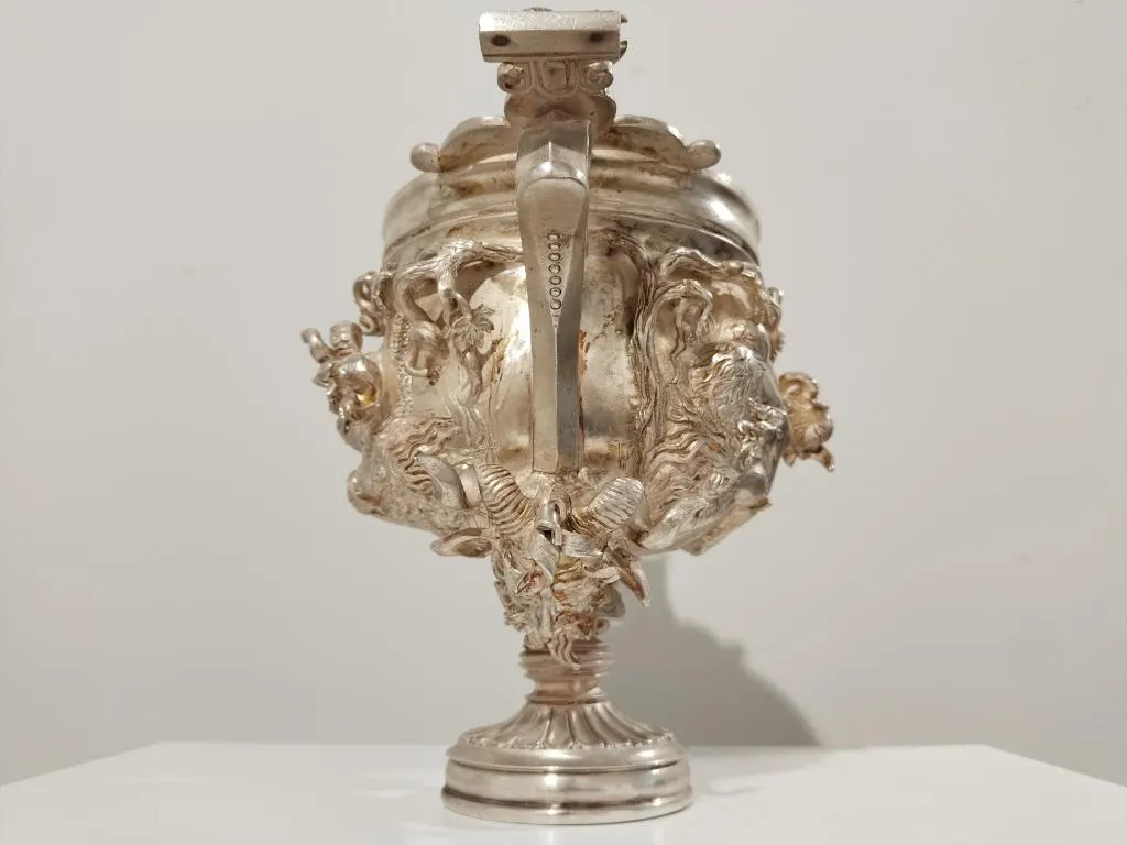 Roman Silver Kantharos Cup Skyphos 2