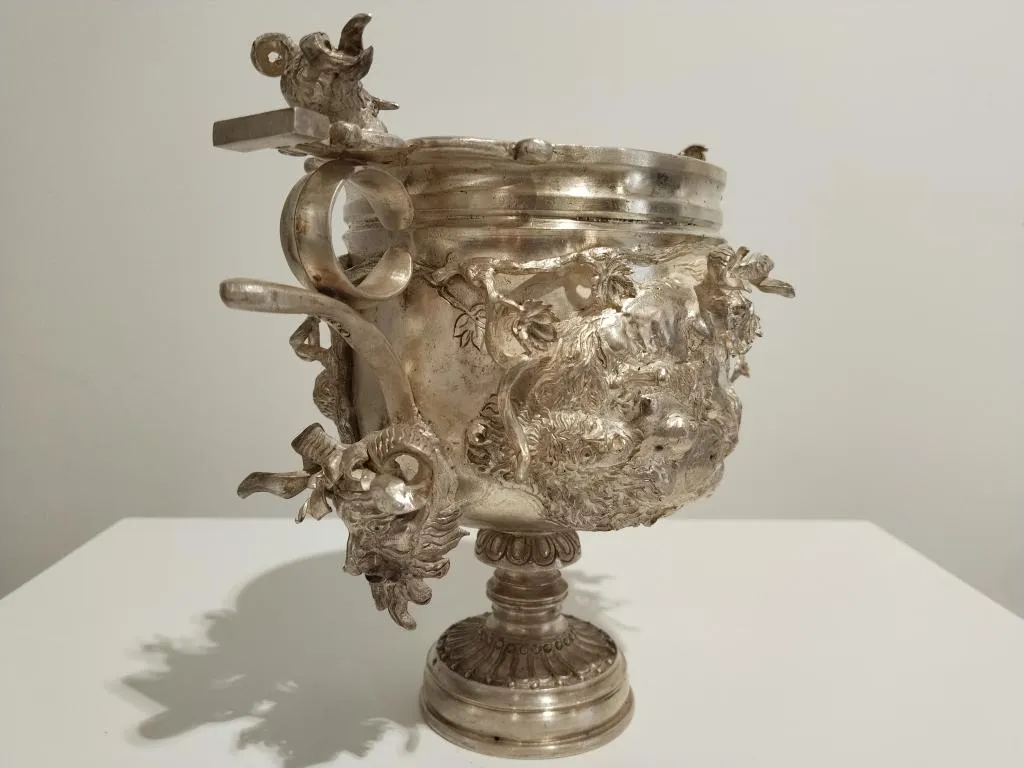 Roman Silver Skyphos Cup 2