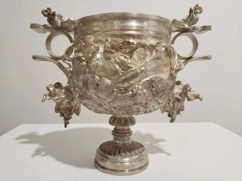 Roman Silver Skyphos Cup 5