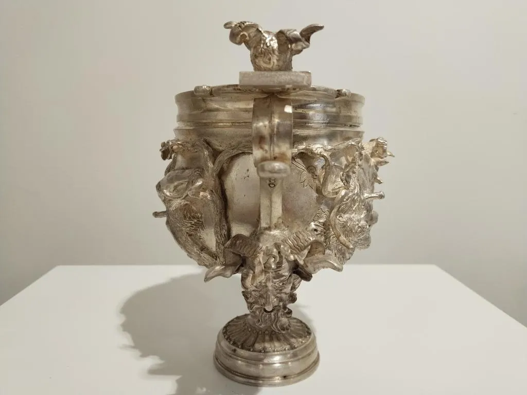 Roman Silver Skyphos Cup 6