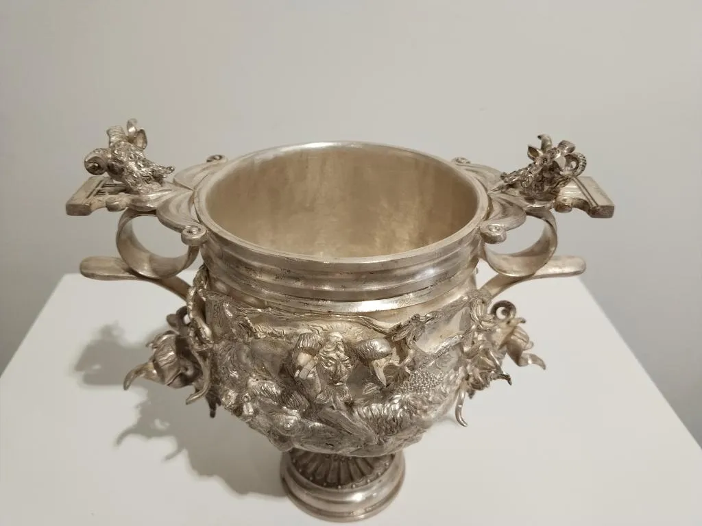 Roman Silver Skyphos Cup 7