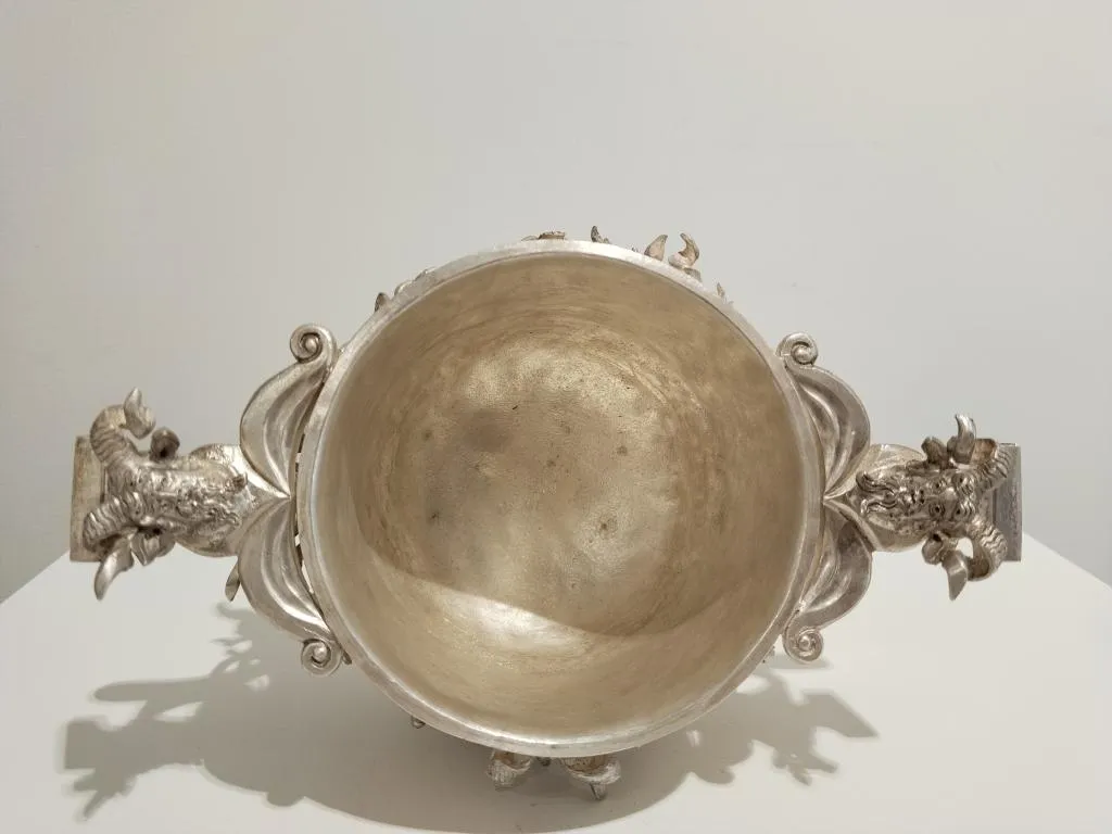Roman Silver Skyphos Cup 8