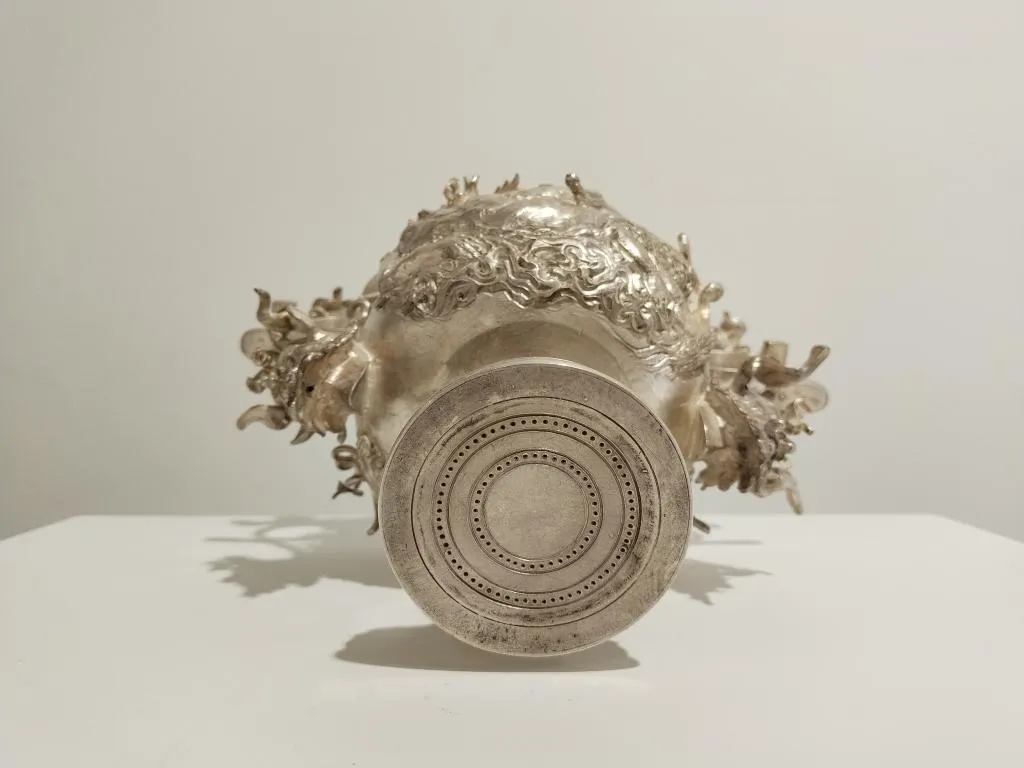 Roman Silver Skyphos Cup 9