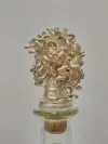 Silberer Flaschenverschluss Medusa 4