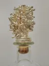 Silberer Flaschenverschluss Medusa 6
