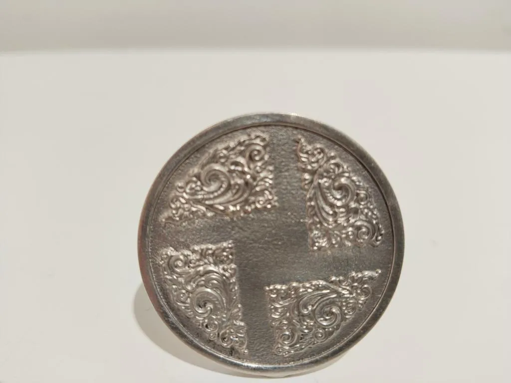 Silbermedaille Feinsilber 999 Heilige Konstantin und Helena 2