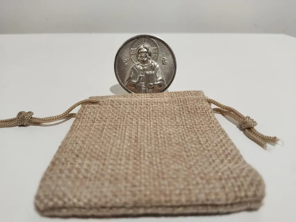 Silbermedaille Feinsilber 999 Jesus Christus ICOiN 6