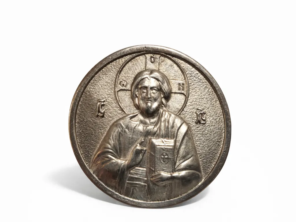 Silbermedaille Feinsilber 999 Jesus Christus ICOiN