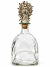 Silver bottle stopper Medusa