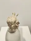 Silver bottle stopper Satyr 7
