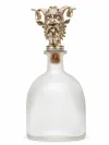 Silver bottle stopper Satyr