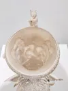 Silver rhyton with ram head 10