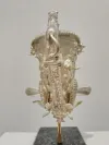 Silver rhyton with ram head 8