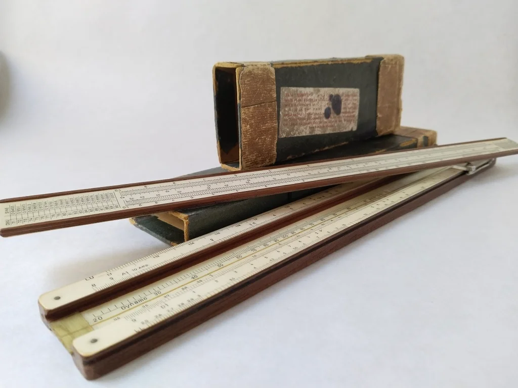 Simplon Electro Log-Log Rechenschieber Vintage 8