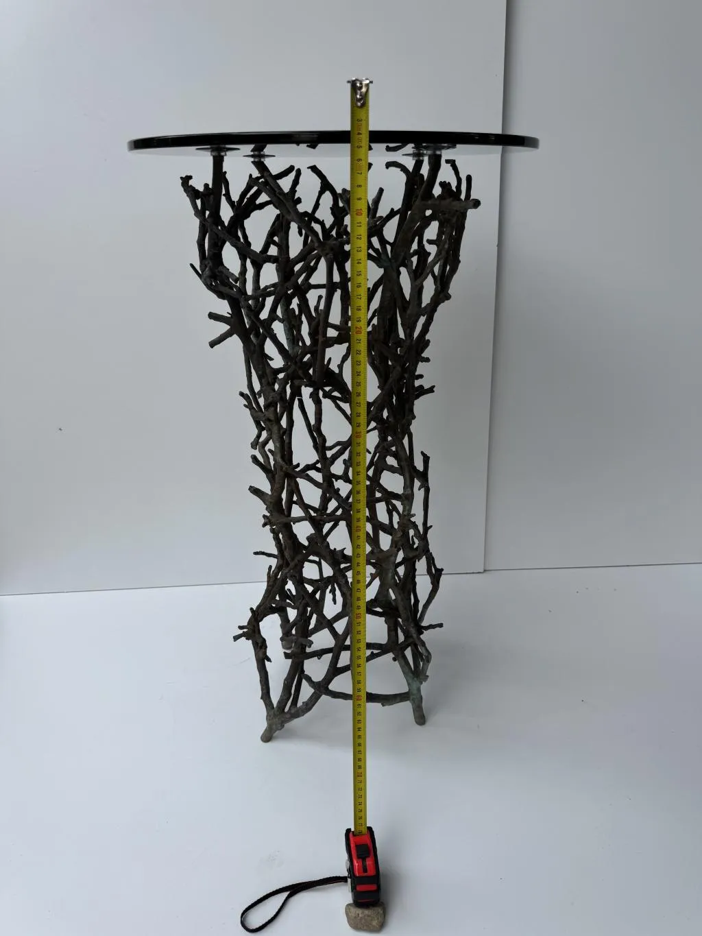 Skulpturaler Bronze Beistelltisch 6