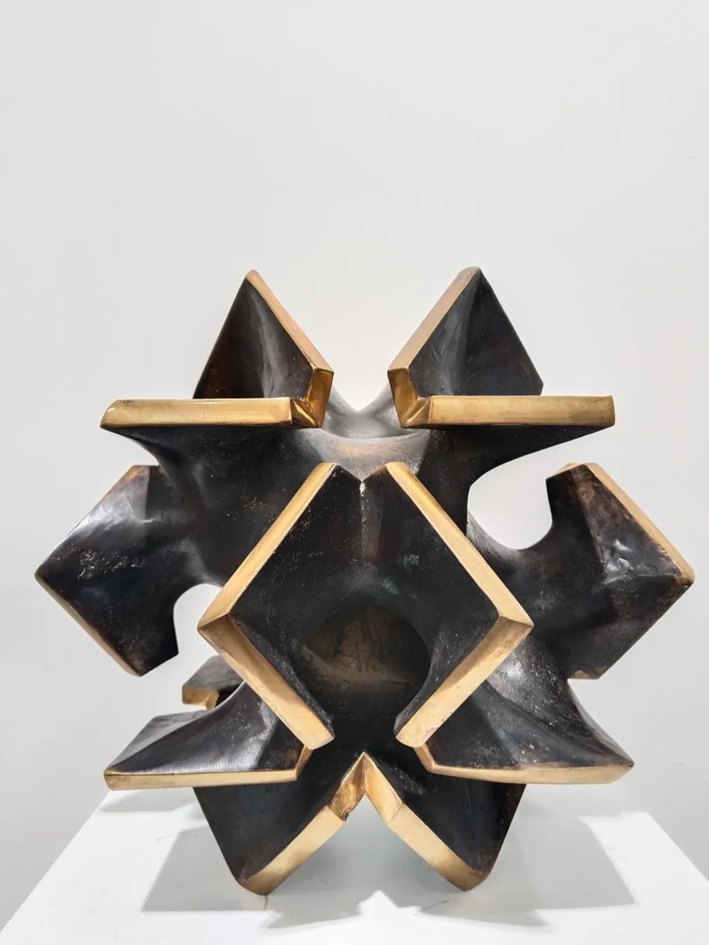 Star Cube Modern Sculpture Contemporary Art 1