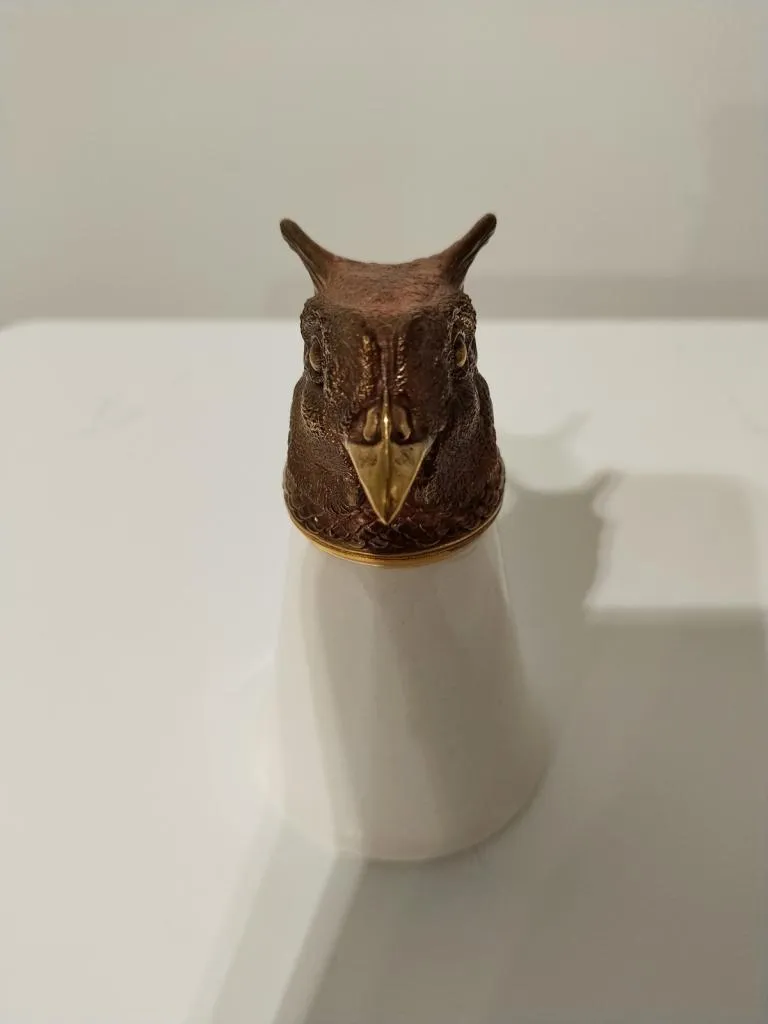 Stirrup Cup With Bird Head 1