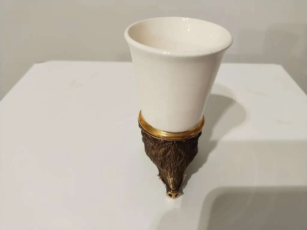 Stirrup Cup With Wild Boar Head 7