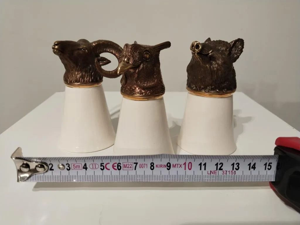 Stirrup Cups With Animal Heads 13