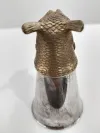 Sturzbecher Silber mit Eulenkopf 5