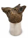Sturzbecher Silber mit Wildschweinkopf