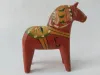 Swedish Red Dala Horse 7cm 1970s