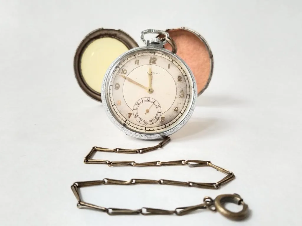 Swiss pocket watch CYMA 1930s