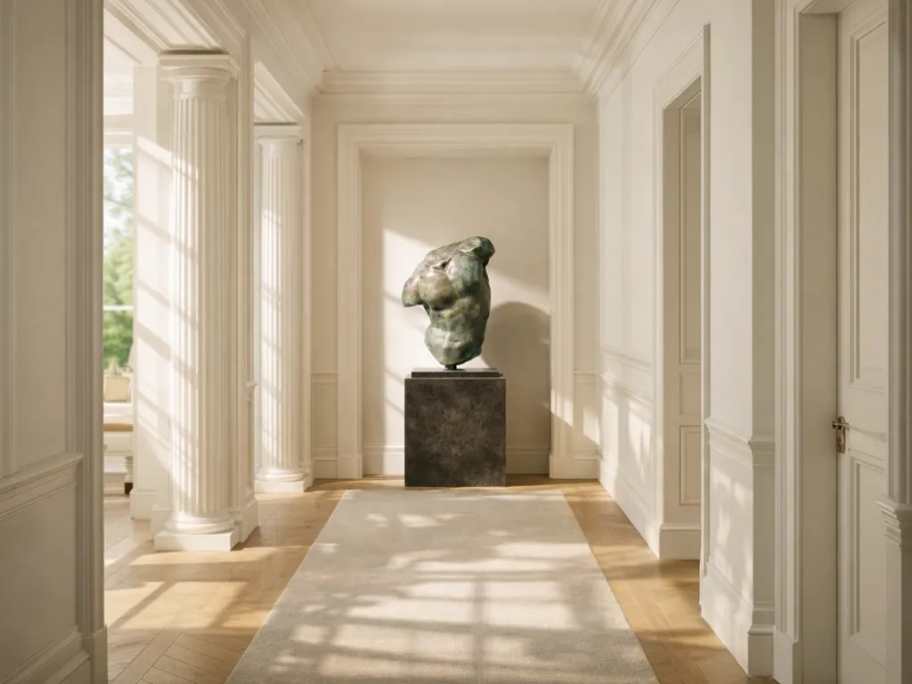 The Gaddi Torso Bronze Sculpture Replica 3