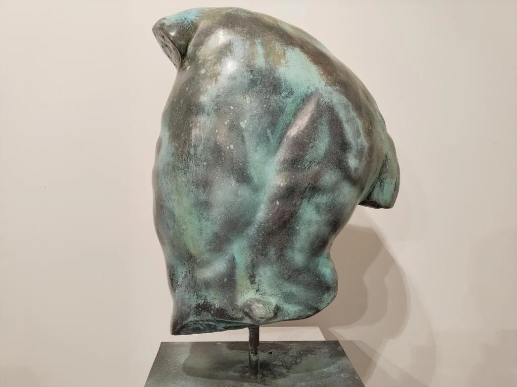 The Gaddi Torso Bronze Sculpture Replica 4