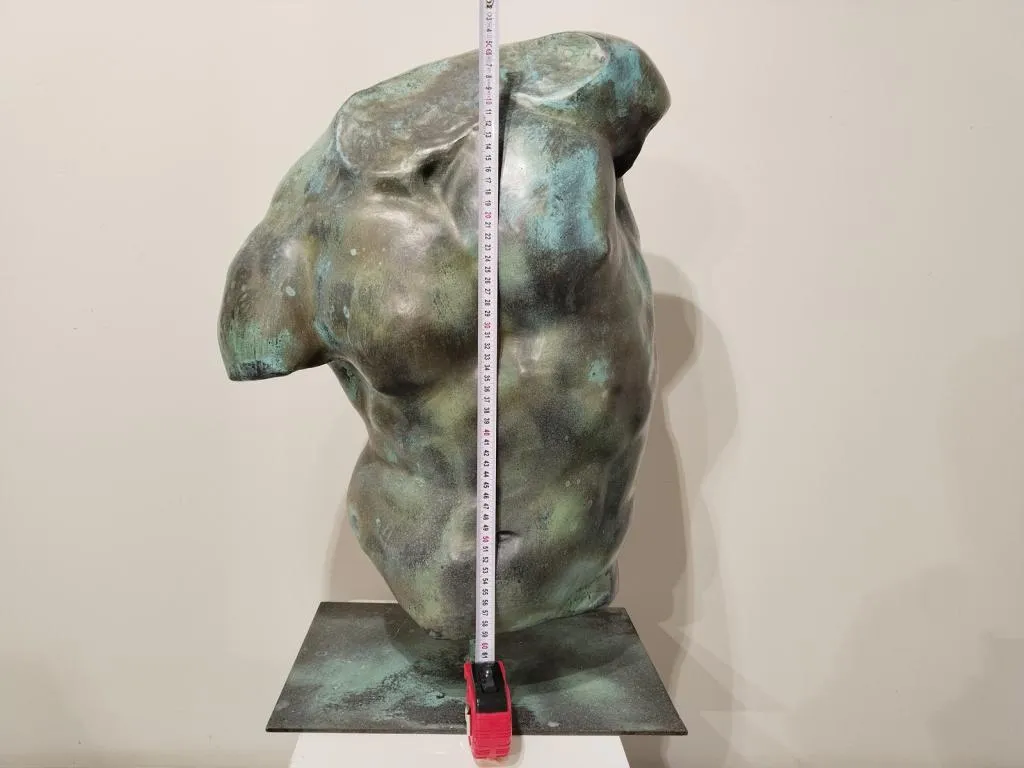 The Gaddi Torso Bronze Sculpture Replica 8