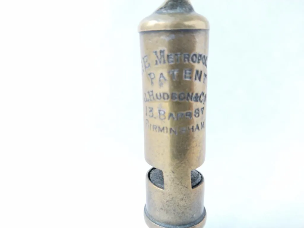 The Metropolitan Police Whistle J Hudson und Co Polizei 1