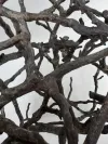Twig Design Bronze Garden Stool 2 7