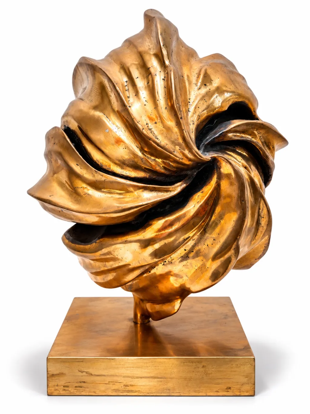 Vortex Modern Bronze Sculpture Contemporary Art