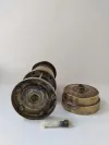 Welsh Brass Miners Lamp CYMRU All Working Replica Lantern 8