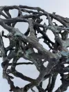 Zweig-Design Bronze Gartenhocker 3